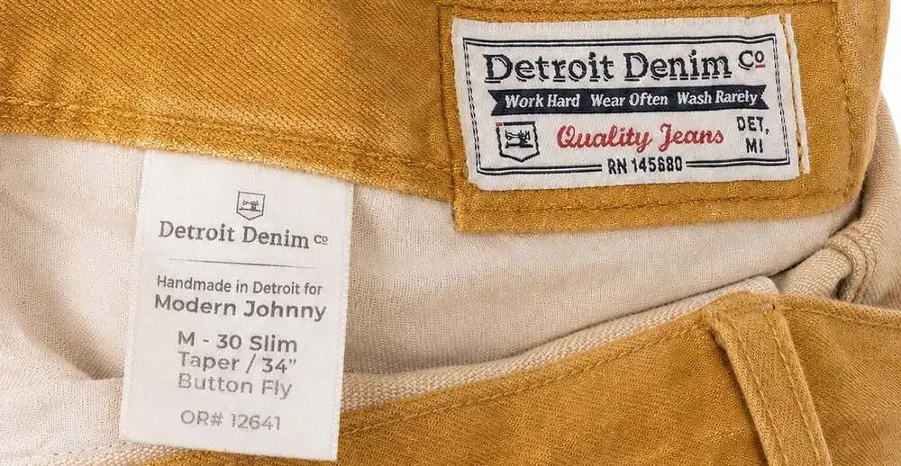 Detroit Denim Co M-30 Slim Taper / 34